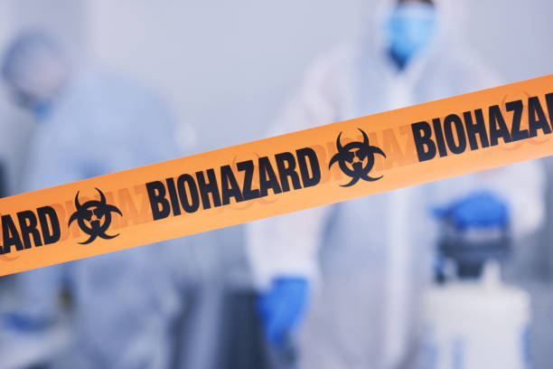 Professional Biohazard technician working in Brentwood, TN